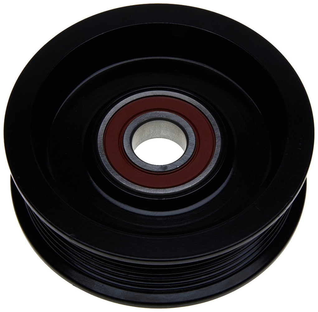 ACDelco Professional 36177 Flanged Idler Pulley Fits select: 2001-2016 CHEVROLET SILVERADO, 1996-2016 GMC SIERRA