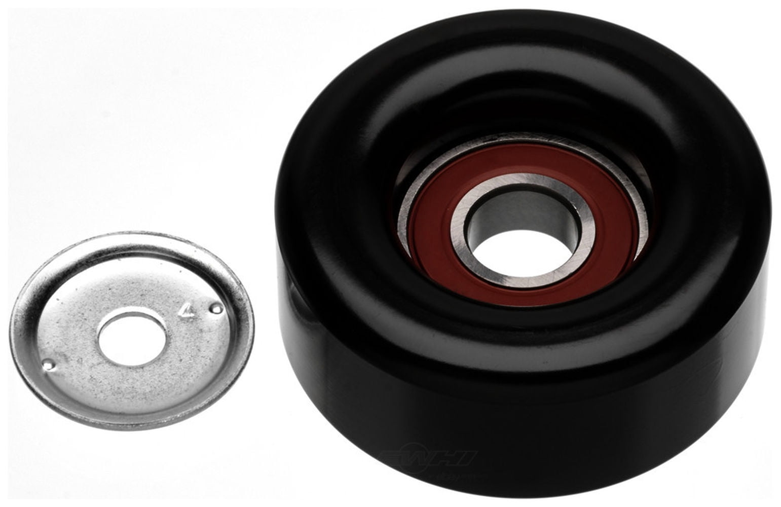ACDelco Professional 36225 Idler Pulley with Outside Dust Shield Fits select: 1997-2000,2002-2004 CHEVROLET CORVETTE