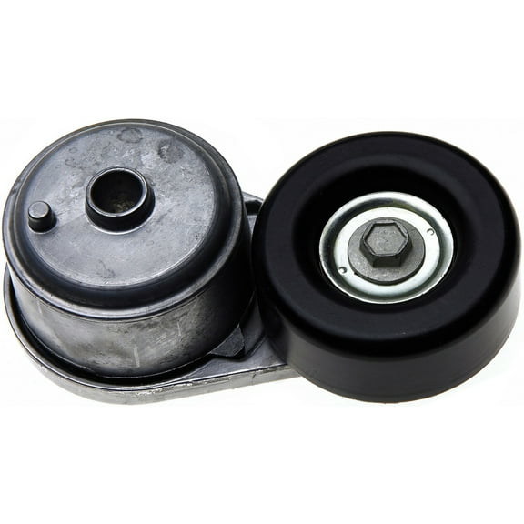ACDelco Professional 38136 Drive Belt Tensioner Assembly with Pulley Fits select: 2001 CHEVROLET SILVERADO, 2001 GMC SIERRA