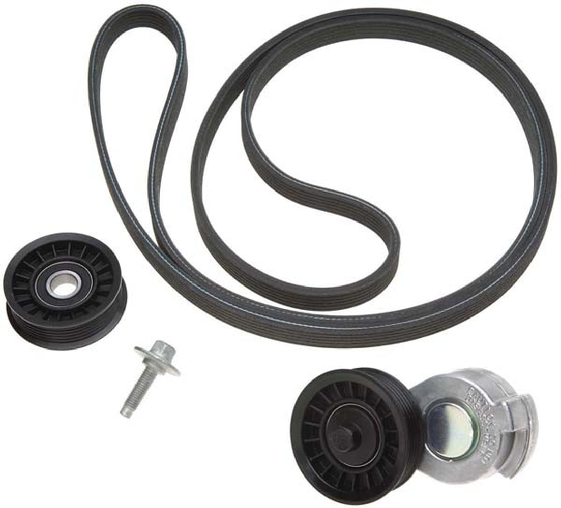 ACDelco Professional 38379K Double-Sided Serpentine Belt Kit with Tensioner Fits 2000 Dodge Grand Caravan