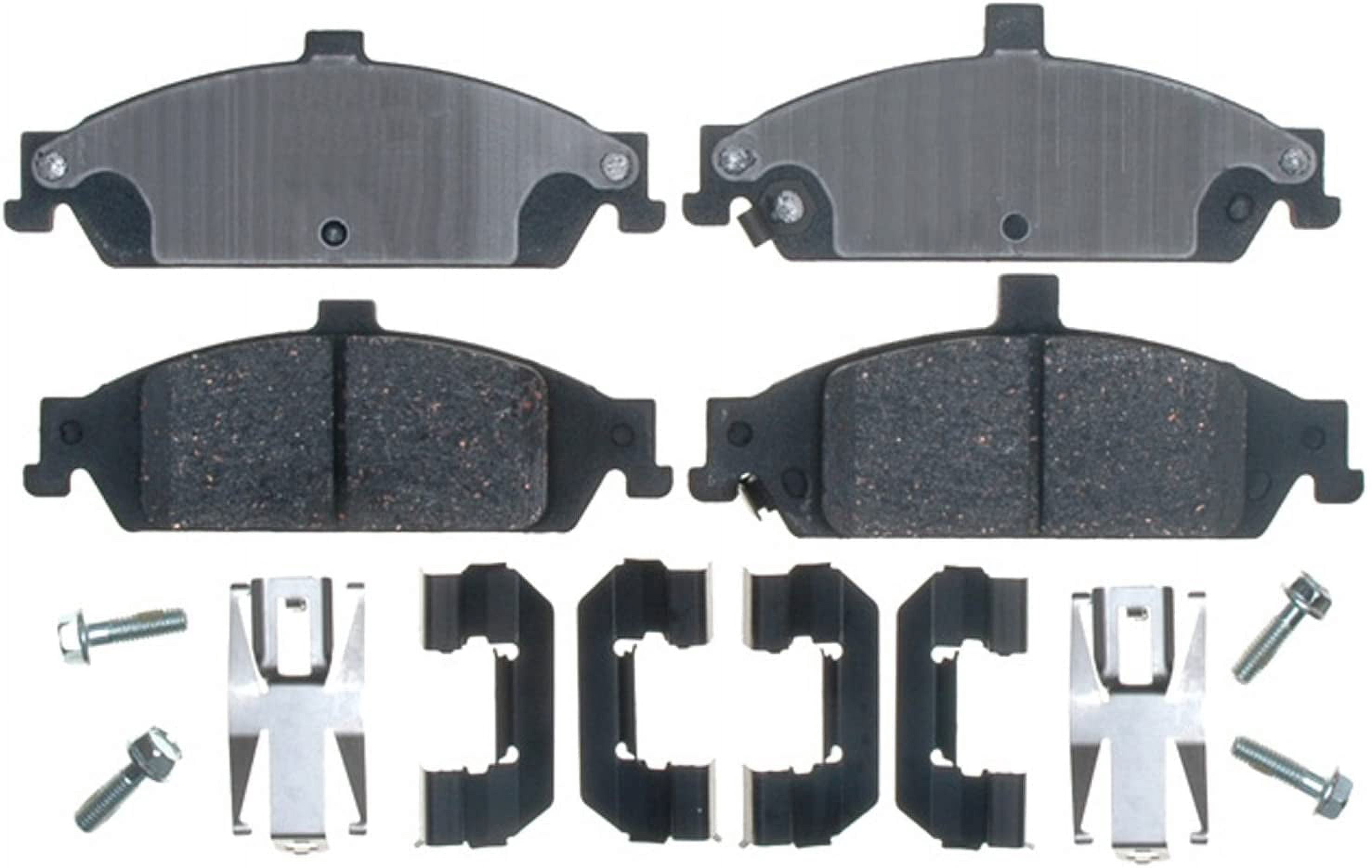 ACDelco Professional Ceramic Front Disc Brake Pad Set 17D727CH Fits ...