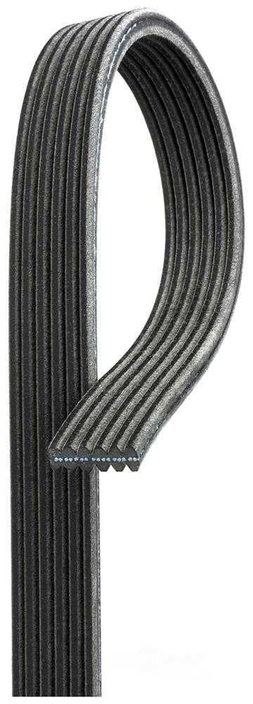 ACDelco Professional Double-Sided V-Ribbed Belt 6DK718 Fits select: 2003-2006 VOLVO XC90, 2006-2008 VOLVO S60