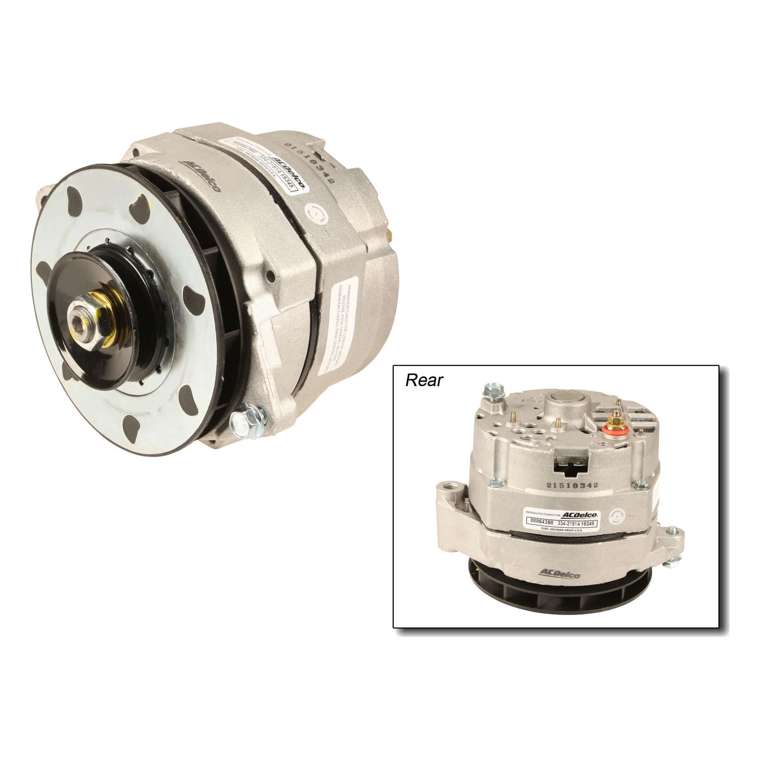 Remanufactured ACDelco Professional Alternator