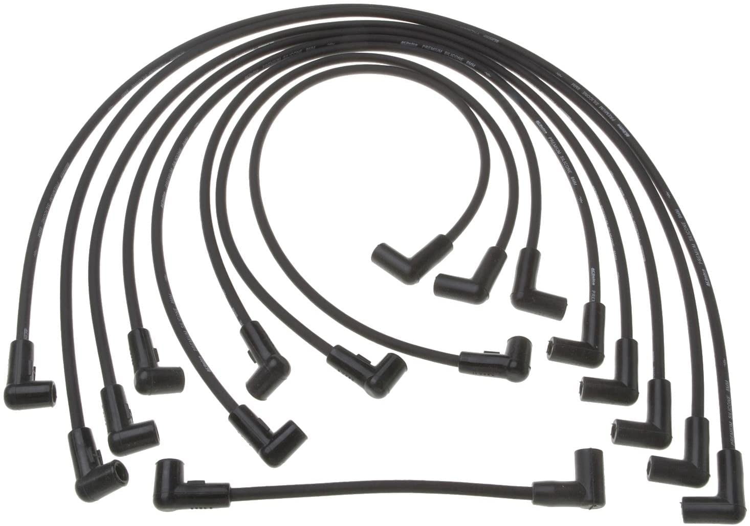 ACDelco Professional Spark Plug Wire Set 9618V Fits 1987 Chevrolet R10