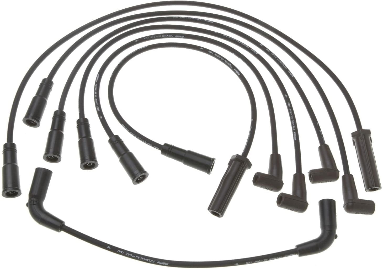 ACDelco Professional Spark Plug Wire Set 9746KK Fits 2000 Chevrolet Blazer