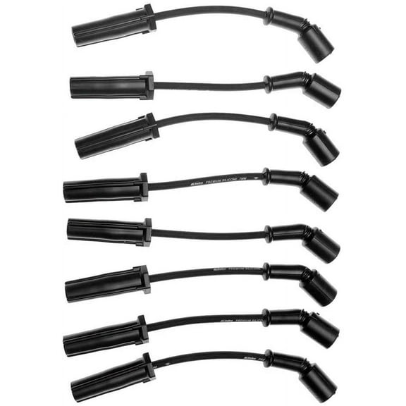 ACDelco Professional Spark Plug Wire Set 9748UU Fits select: 2009-2018 CHEVROLET SILVERADO, 2009-2018 GMC SIERRA
