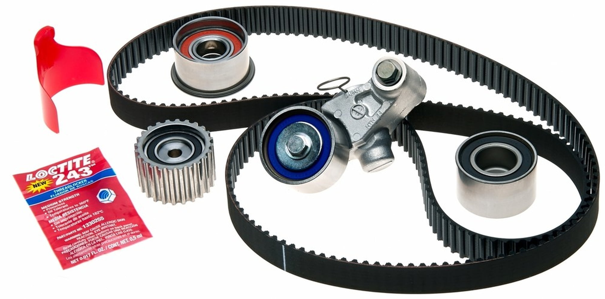 ACDelco Professional TCK304 Timing Belt Kit with Tensioner and 3 Idler Pulleys Fits 2011 Subaru Outback