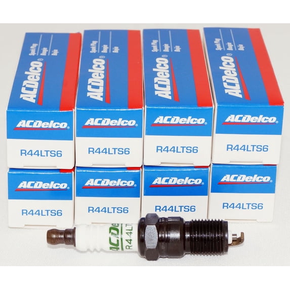 ACDelco R44LTS6 Professional Conventional Spark Plug (GM 19157992) - Marine & Automotive V8 Tune-Up Kit - 8 Pack