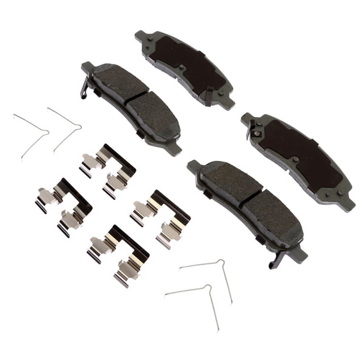 Acdelco 14D1650CHF1 Pad Kit,Frt Disc Brk - View #11