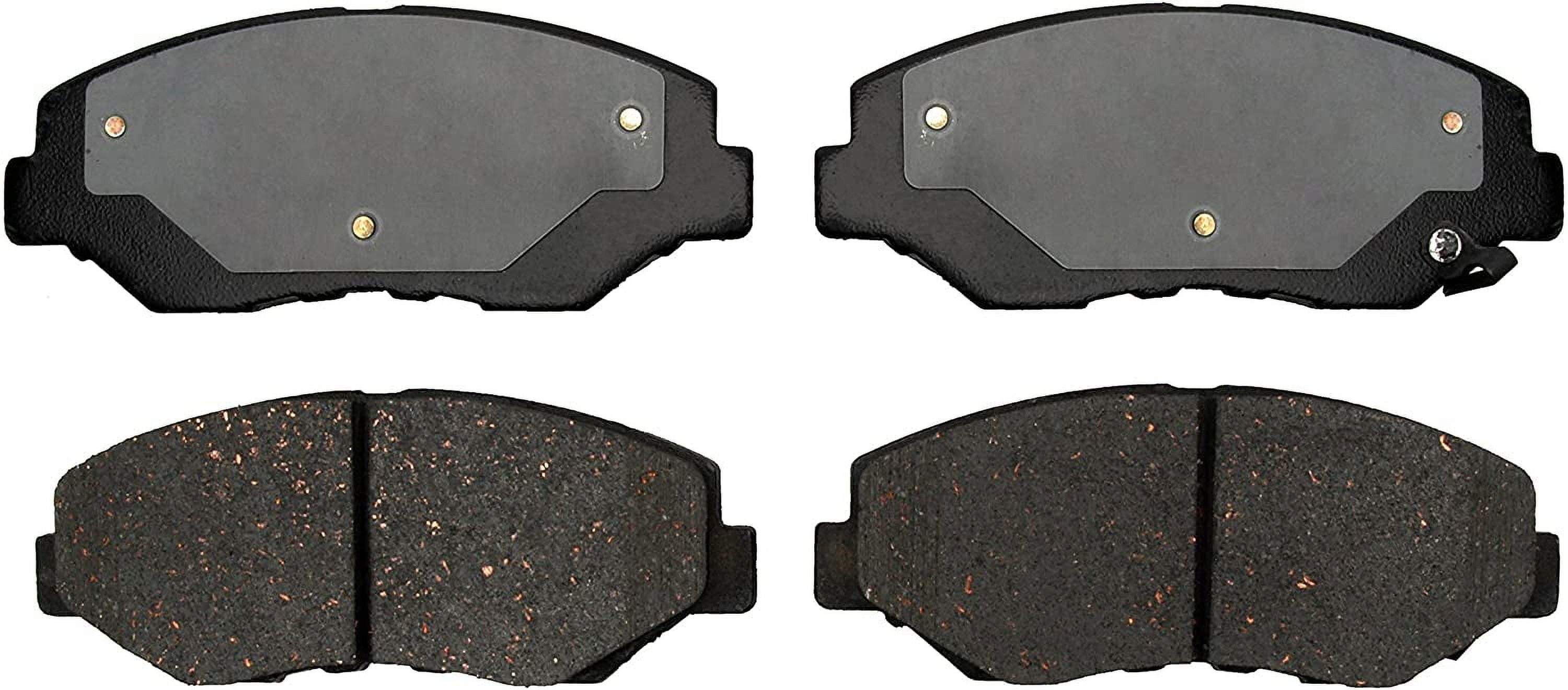 ACDelco Silver 14D914CHF1 Ceramic Front Disc Brake Pad Set Fits select: 2012-2016 HONDA CR-V, 2016 HONDA CIVIC