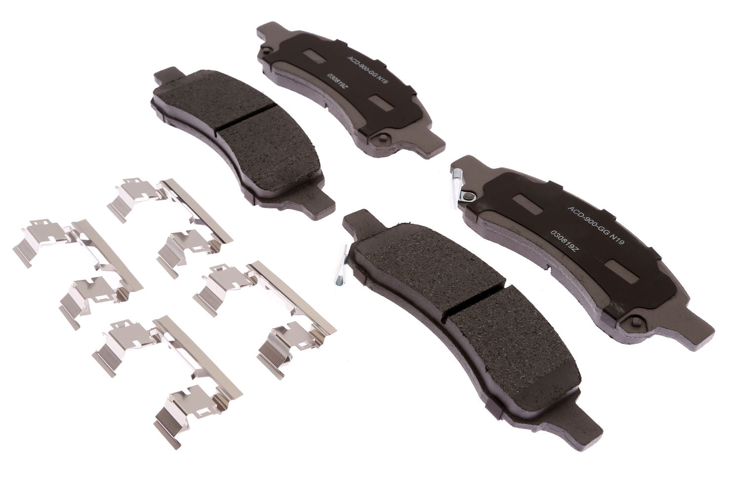 ACDelco Silver Ceramic Brake Pad Set Fits select 20092017 CHEVROLET