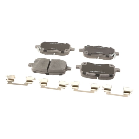 ACDelco Silver Ceramic Brake Pad Set, w/ Hardware