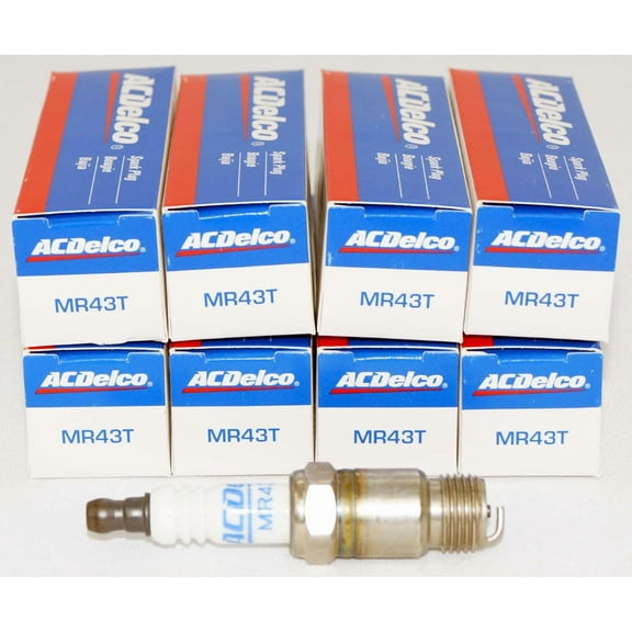 ACDelco Specialty Marine Spark Plugs MR43T, Copper Core, Pack of 8