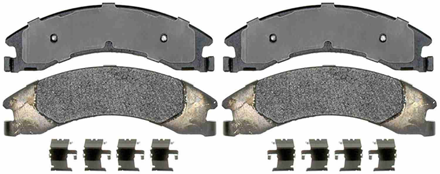 ACDelco Specialty Semi-Metallic Rear Disc Brake Pads 17D1329MXH Fits select: 2008-2019,2021-2023 FORD ECONOLINE