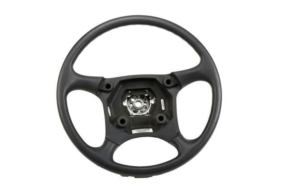 Graphite Black Genuine Leather Steering Wheel for Chevrolet C1500