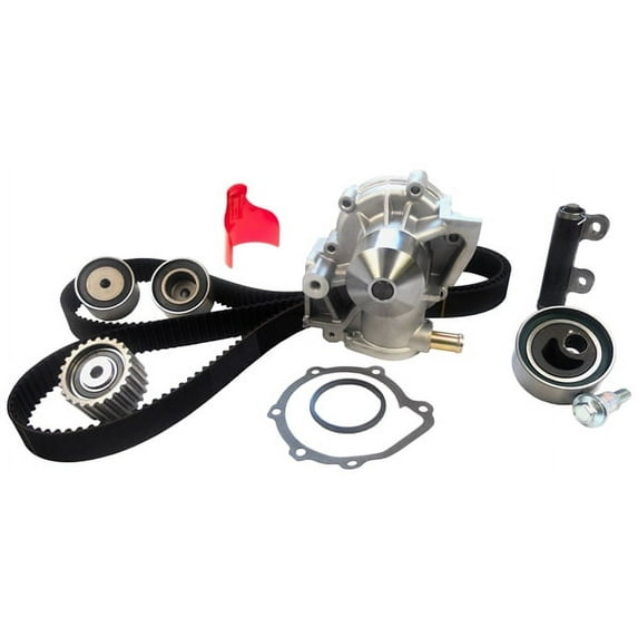 ACDelco TCKWP277B Professional Timing Belt and Water Pump Kit with 2 Tensioners and 3 Idler Pulleys Fits 1999 Subaru Legacy