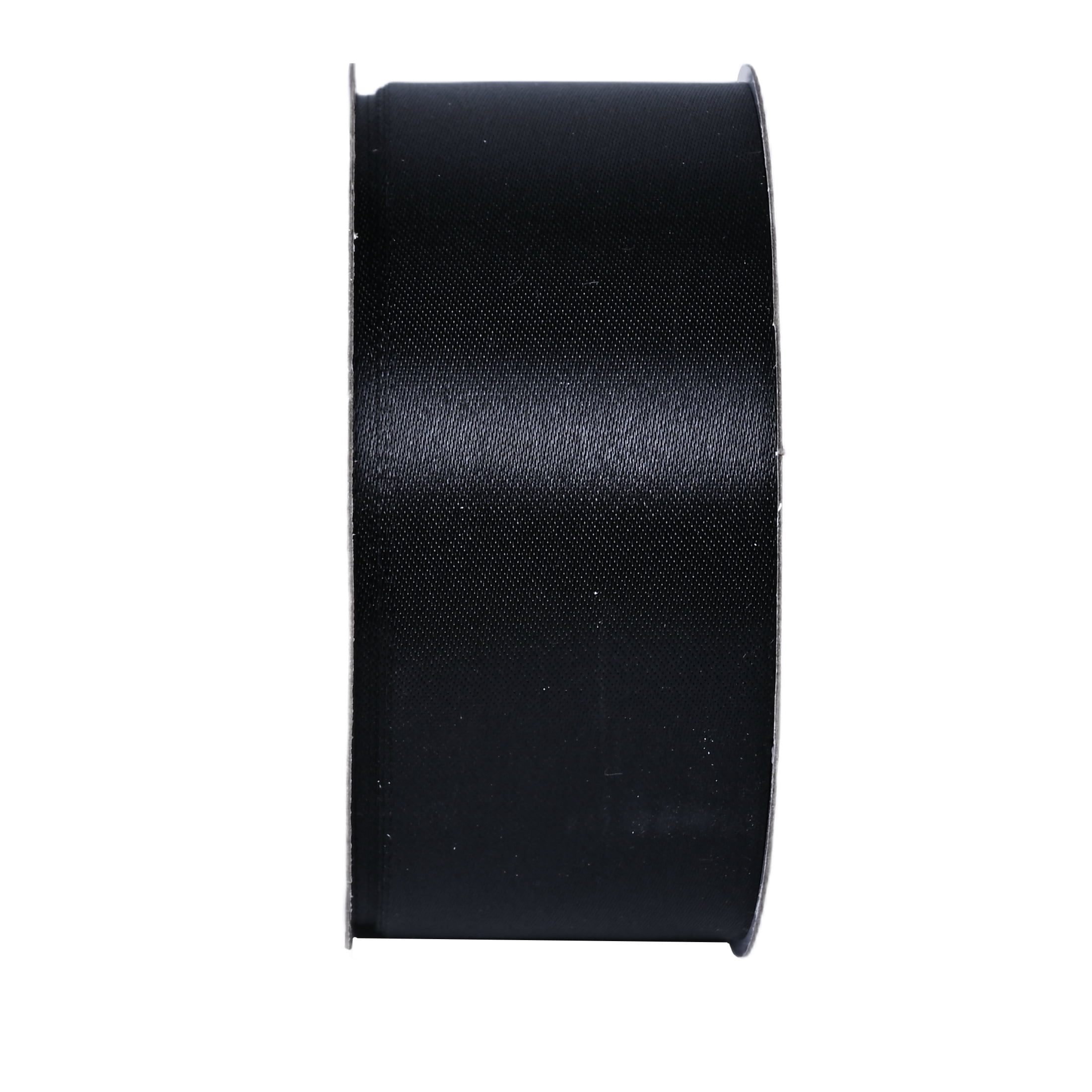 Gwen Studios 1 5/16" Black Ace Satin Ribbon, 3 yards