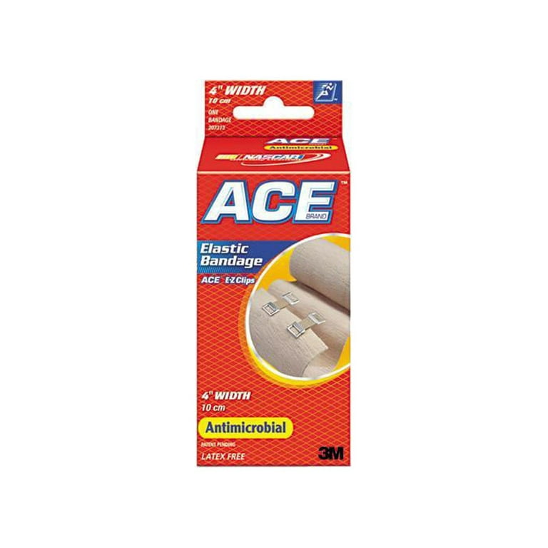 Elastic Bandage with E-Z Clips, 4 x 64 Elastic Bandage with E-Z Clips, 4 x 64