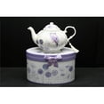 thumbnail image 1 of ACE AC-R2010 Teapot In A Gift Box W/ Ribbon , New Bone China, Owl, 1000ml, 1 of 1