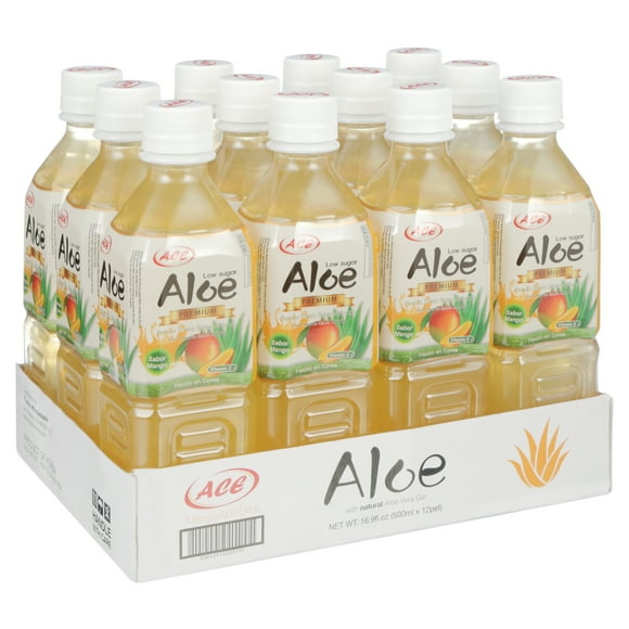 ACE ALOE JUICE MANGO 12-PACK