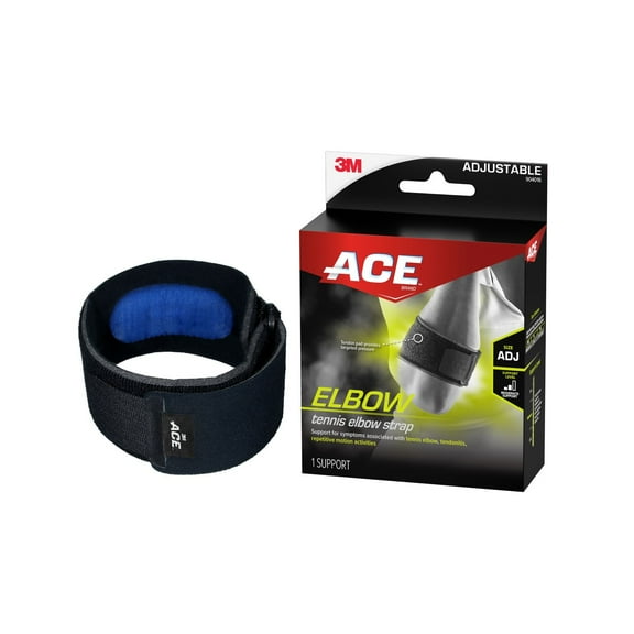 ACE Brand Adjustable Tennis Elbow Strap, 1 Support