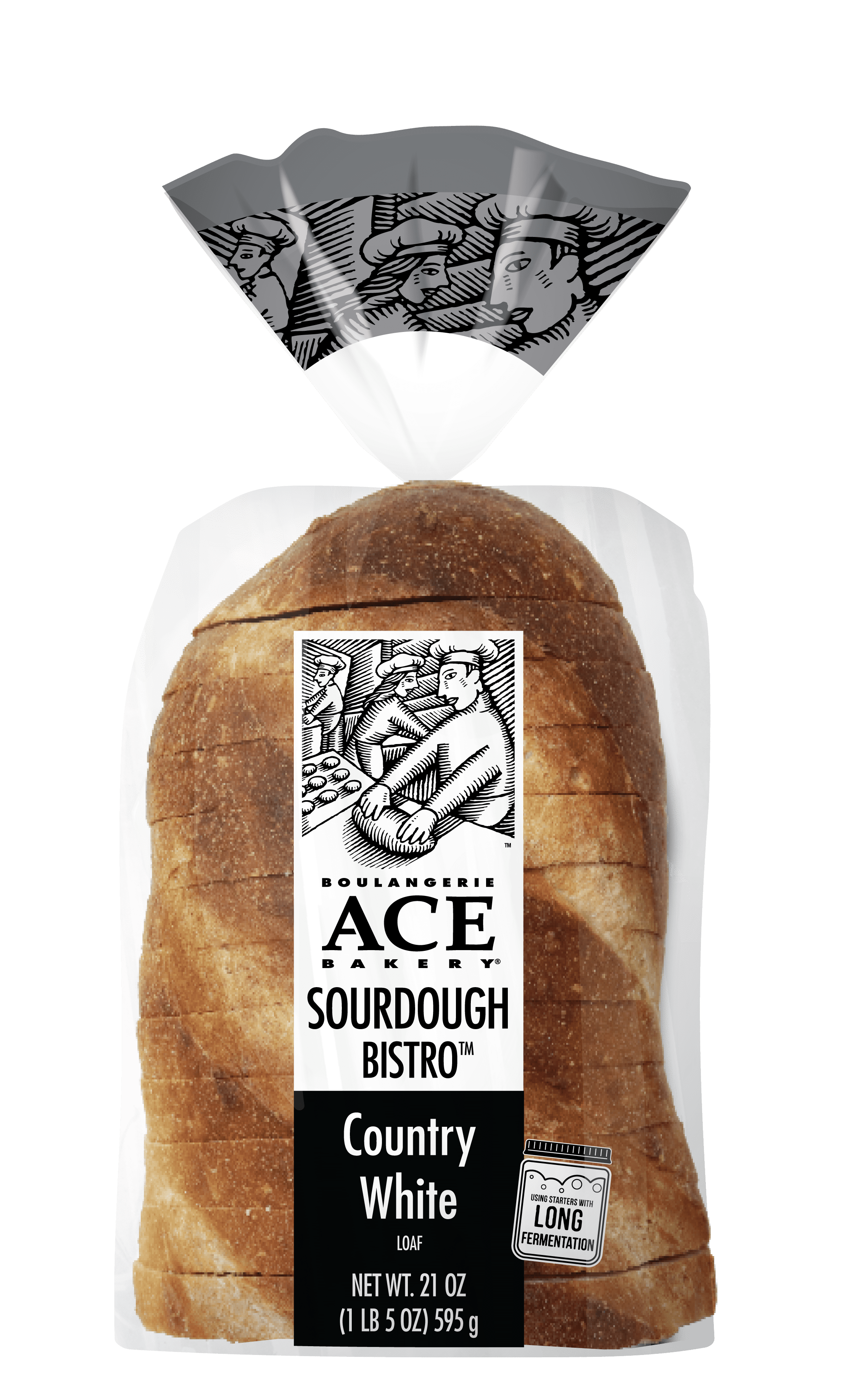 ACE Bakery® Country White Bistro Loaf Bread, 1 Count, 21 oz