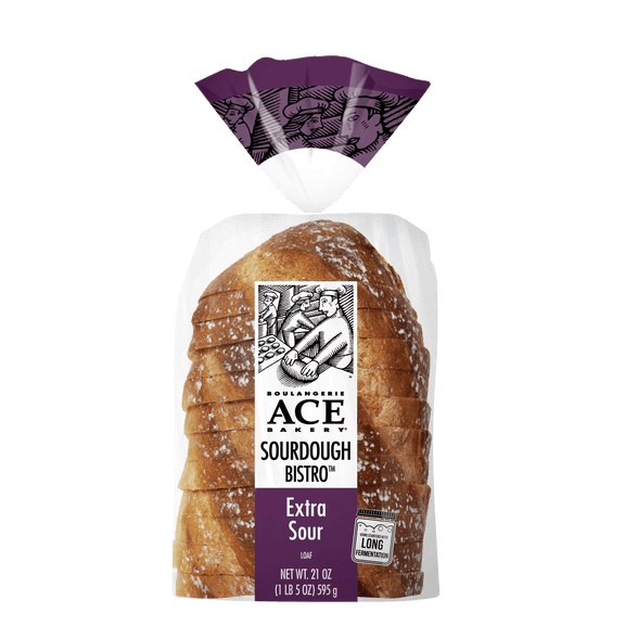 ACE Bakery Extra Sourdough Bistro Sliced Half-Loaf, 1 Count, 21 oz