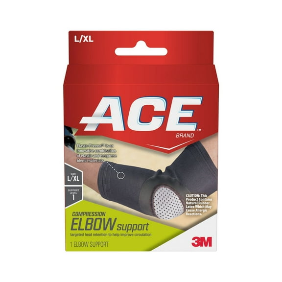 ACE Brand Compression Elbow Support, Large/X-Large