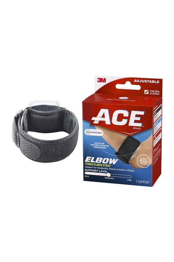 Brand Tennis Elbow Support, Adjustable, Targeted Compression