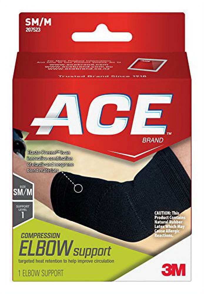 ACE Compression Elbow Support, 207523, Small / Medium