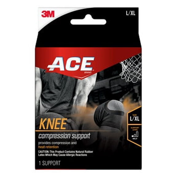 ACE Compression Knee Support, 907002, Large / Extra Large