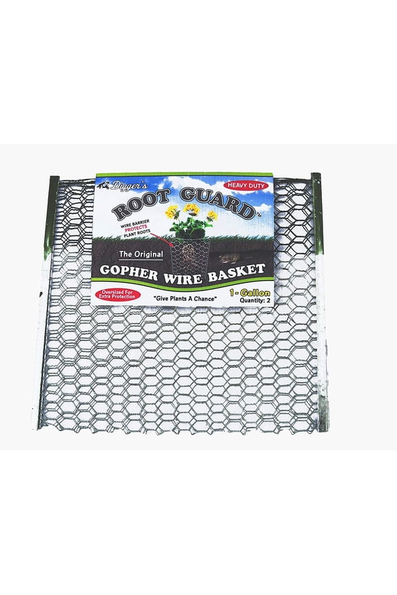 ACE Digger's Root Guard Gopher 8-inch 1-gallon Wire Baskets 2pack 100051034