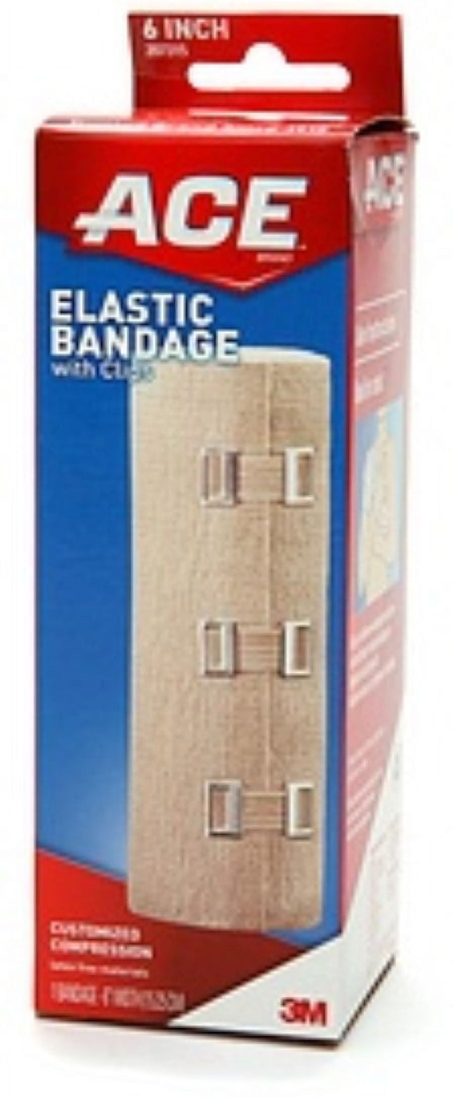 ACE Elastic Bandage 6 Inches 1 Each (Pack of 4)
