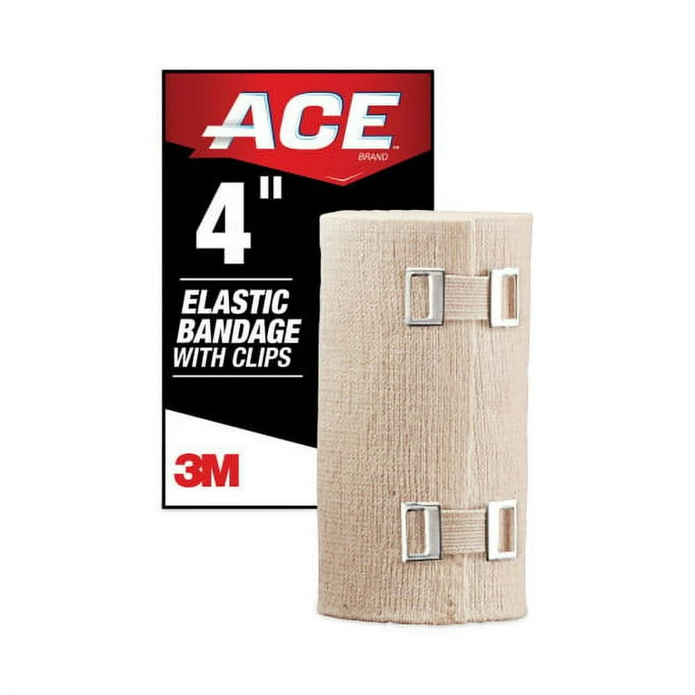 Elastic Bandage with E-Z Clips, 4 x 64 Elastic Bandage with E-Z Clips, 4 x 64
