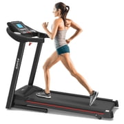 ACE-FIT ,2.0HP,250 LBS,Foldable with Incline,Fitshow App,5 LCD Screen Bluetooth Music,Electric Walking Running Treadmill Machine,Folding Treadmill for Home Office Gym