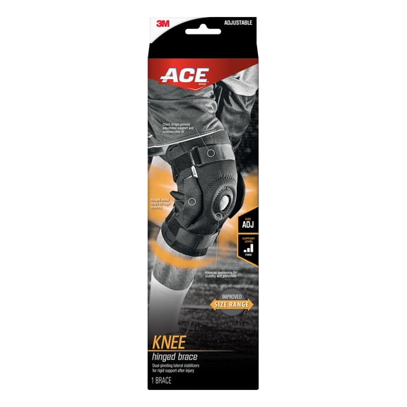 ACE Hinged Knee Brace 907017, Adjustable