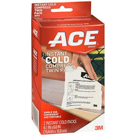 ACE Instant Cold Compress, Twin Pack