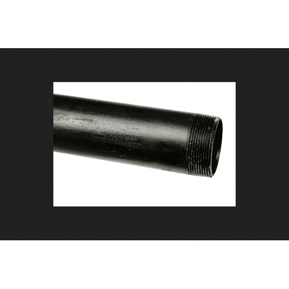 Ace 2 in. Dia. x 60 in. L Black Pre-Cut Pipe