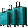 thumbnail image 1 of ACE-Travel,20"24"28" Hardshell Luggage Sets(3PCS) with TSA Lock,Double Spinner Wheels,Telescopic Handle,Expandable 20%,Durable,Lightweight,Hardshell(ABS) Suitcase Sets(Green), 1 of 11