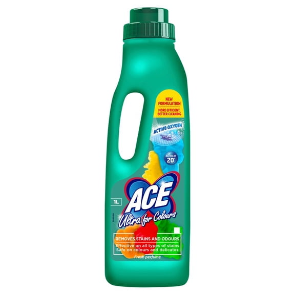 ACE Ultra for Colours Stain Remover 1L (pack of 6)