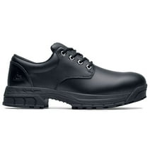 ACE Work Boots Cade, Men's Slip Resistant Steel Toe (ST) Work Shoes, Water Resistant, Black