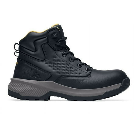 ACE Work Boots Everglades, Men's 6" Nano Composite Toe (NCT) Work Boots, Slip Resistant, Water Resistant, Black, Size 14