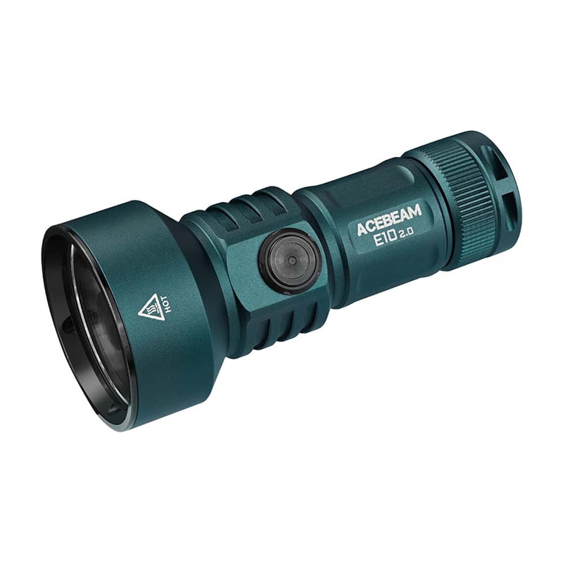 ACEBEAM E10 2.0 Long-Range EDC Flashlight Compact USB Rechargeable Light For Camping With Strobe Mode TIR Optic Flashlights