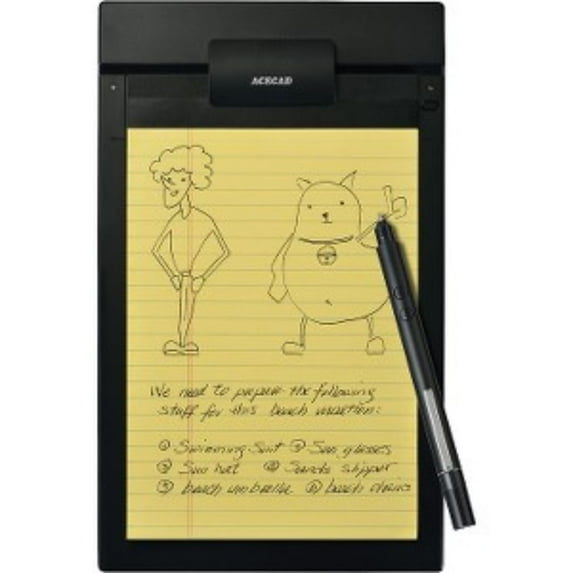ACECAD Digital Notepad Wireless Bluetooth Digital Pen Ordinary Paper 5"x7" Sheet