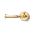 thumbnail image 1 of ACEEOCK Brushed Gold Privacy Door Handle, Interior Bedroom Bathroom Door Lever, Aluminium Alloy Handle Lever, 1 Pack, 1 of 8