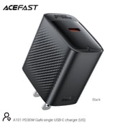ACEFAST A101 PD30W GaN USB-C Fast Charger black US