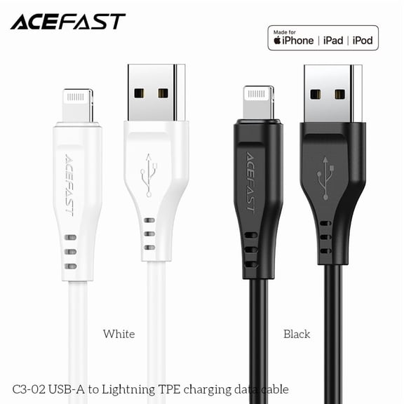 ACEFAST C3-02 USB-A to Lightning TPE Charging Data Cable