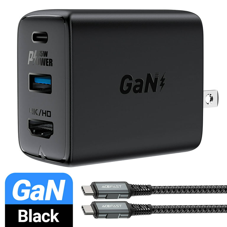 65W GaN Charger with 3 Ports