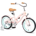 thumbnail image 1 of ACEGER 18 Inch Beach Cruiser Bike with Training Wheels for Girls Ages 7-12, Pink, 1 of 13