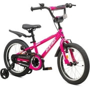 ACEGER MARCO 12 Inch Boys BMX Bike with Training Wheels for Ages 3-5, Blue